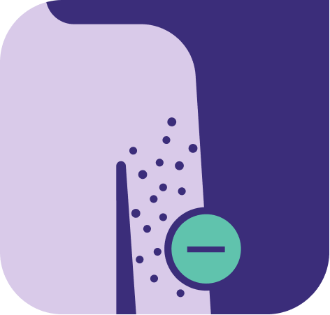 Bile acid reabsorption blocker icon