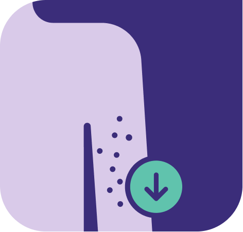 Bile acid reduction icon